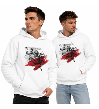 BLUZA Z KAPTUREM PATRIOTYCZNI POKOLENIA
